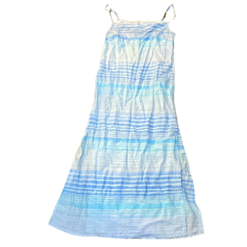🌷 Bella Dahl🌷 Blue White Adjustable Strap Dress